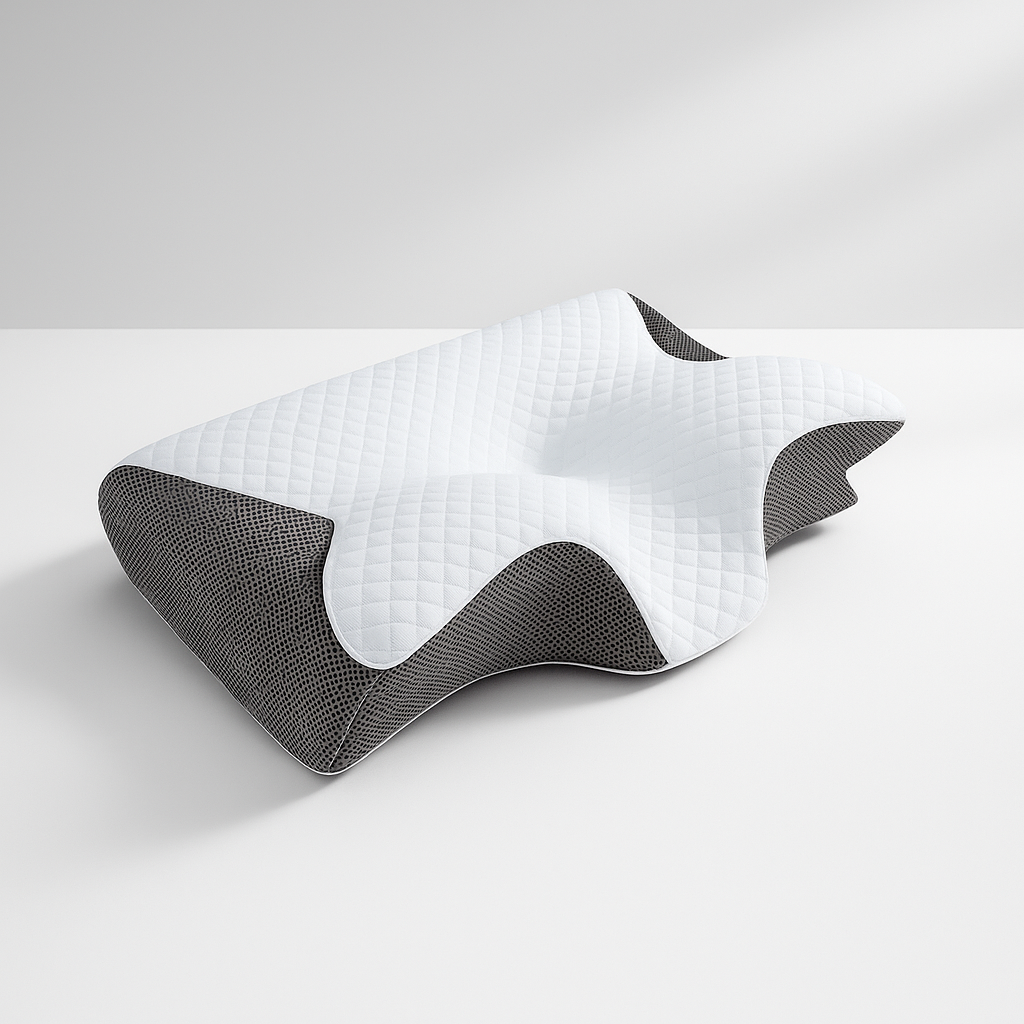 Lumora™ - Ergonomisch kussen ontworpen om nekpijn te verlichten.