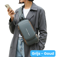 Grijs-goud (met gratis opberg etui)