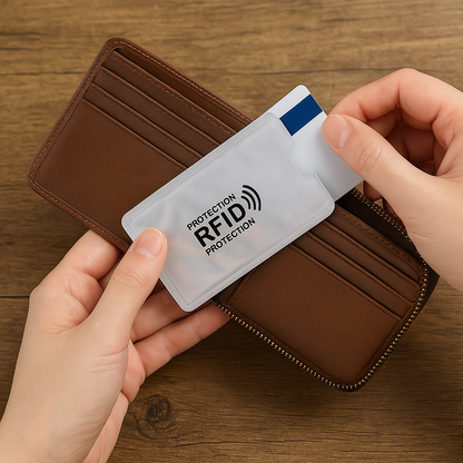 SafeSleeves™ - 5 creditcard hoesjes - beschermt wat telt.