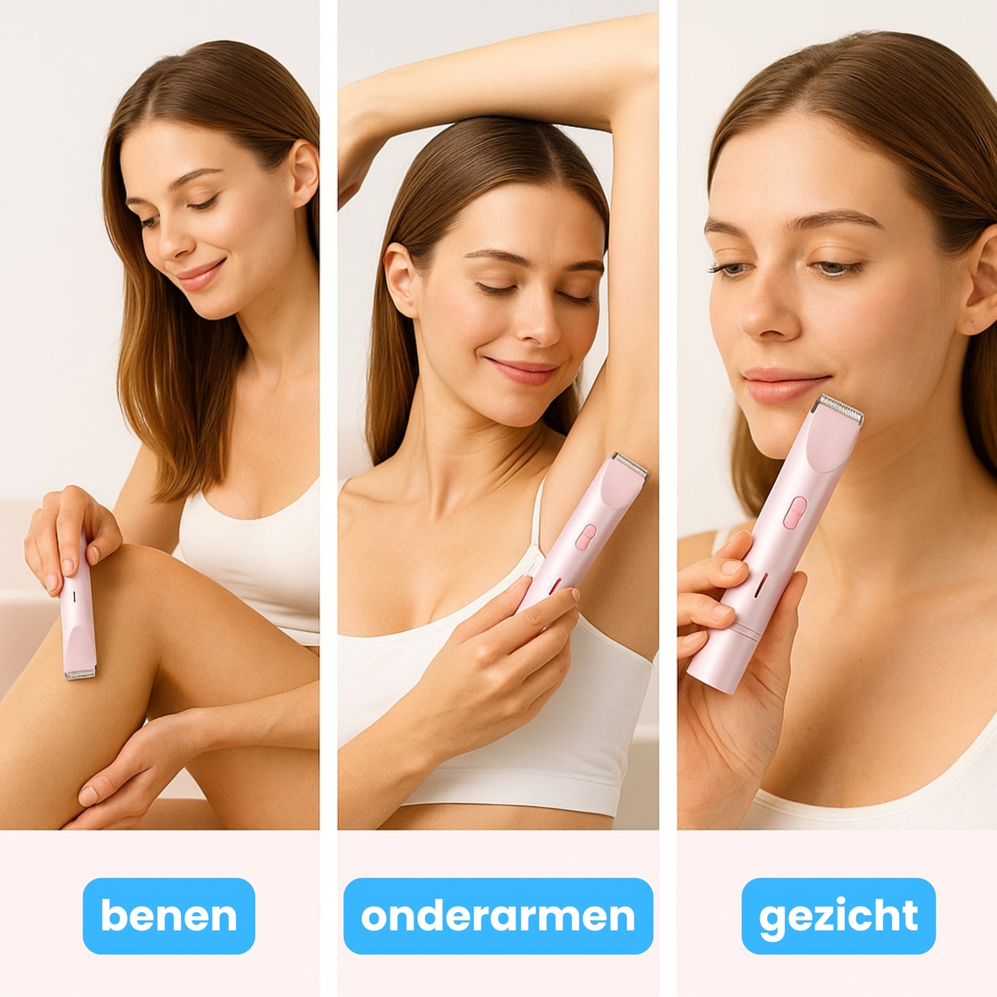 LadyLux - Zacht voor je huid, hard tegen irritatie en ingegroeide haartjes.