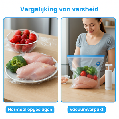 Vacuüm voedselzakken