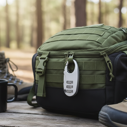 ZipLockr™ - Het ritssluiting cijfercombinatie slot