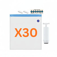 30 zakken + gratis handmatige pomp