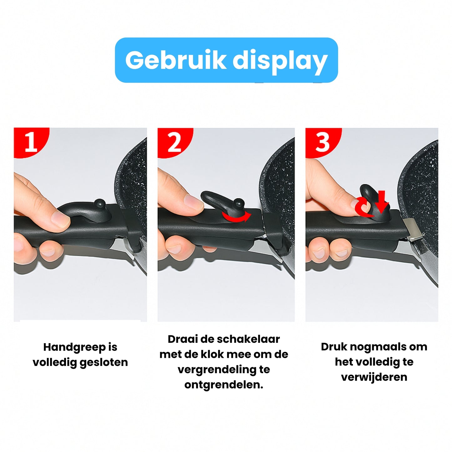 HeatLock™ - De  anti pan verbrandingshandsvat
