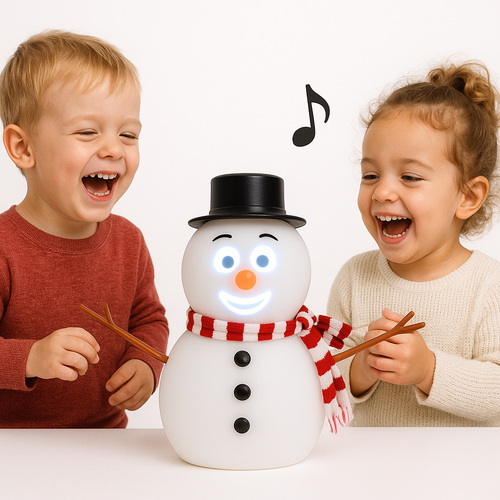 SNOWY™ - De zingende sneeuwpop - Brengt muziek en plezier in huis!