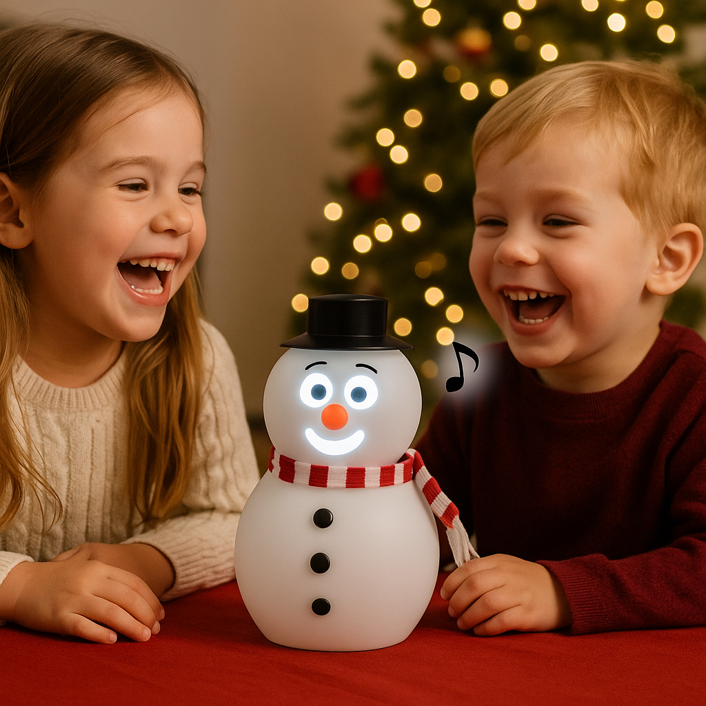 SNOWY™ - De zingende sneeuwpop - Brengt muziek en plezier in huis!