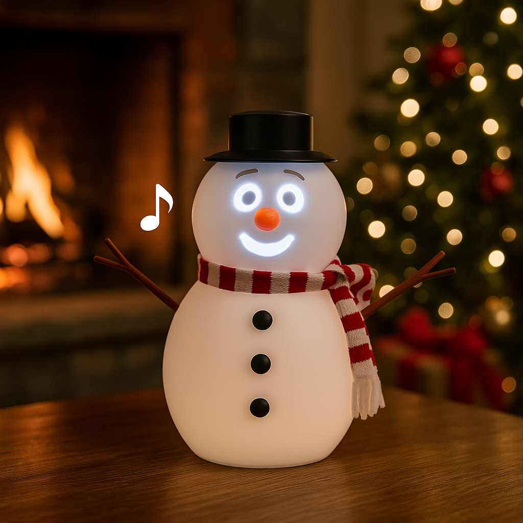 SNOWY™ - De zingende sneeuwpop - Brengt muziek en plezier in huis!