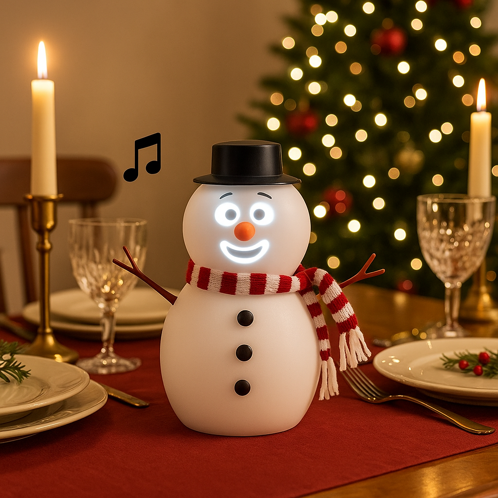 SNOWY™ - De zingende sneeuwpop - Brengt muziek en plezier in huis!