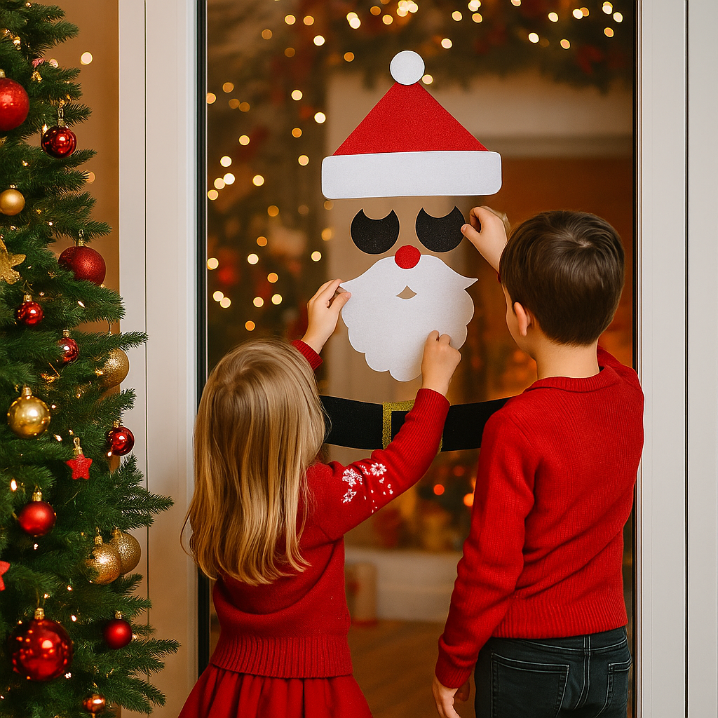 XmasDeco™ - Kerstmis raam en deur stickers - laat je huis stralen