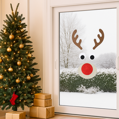XmasDeco™ - Kerstmis raam en deur stickers - laat je huis stralen