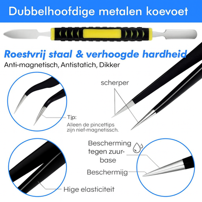 Pincettenset 12-delig
