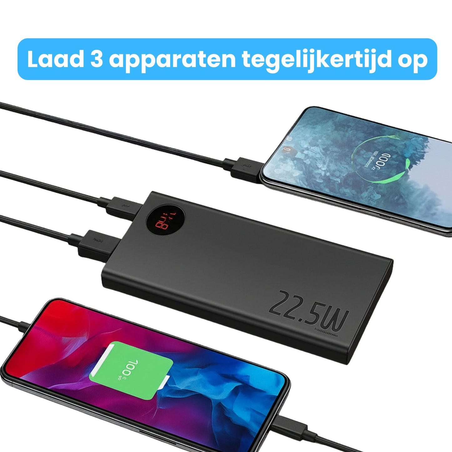 Powerbank - Om jouw elektronische apparaten op te laden