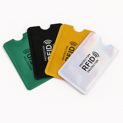 SafeSleeves™ - 5 creditcard hoesjes - beschermt wat telt.