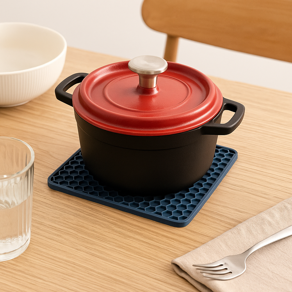 TableMate™ vierkant - Jouw tafelhelden tegen hete momenten.