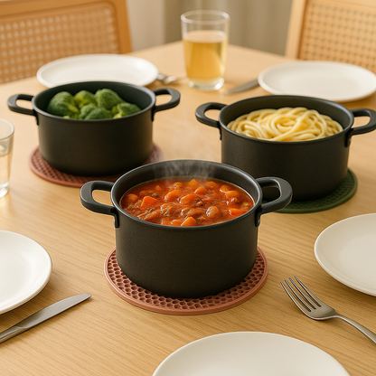 TableMate™ rond - Jouw tafelhelden tegen hete momenten.