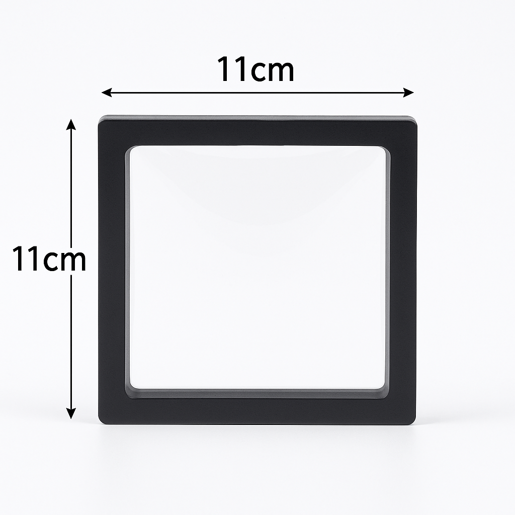 SHOWCASE 11x11 cm (4 stuks) - waar jouw verzameling tot leven komt