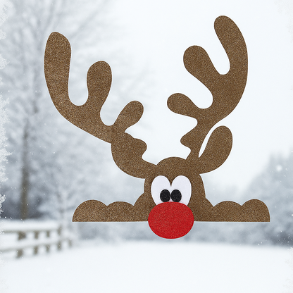 XmasDeco™ - Kerstmis raam en deur stickers - laat je huis stralen