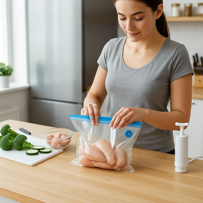 Vacuüm voedselzakken