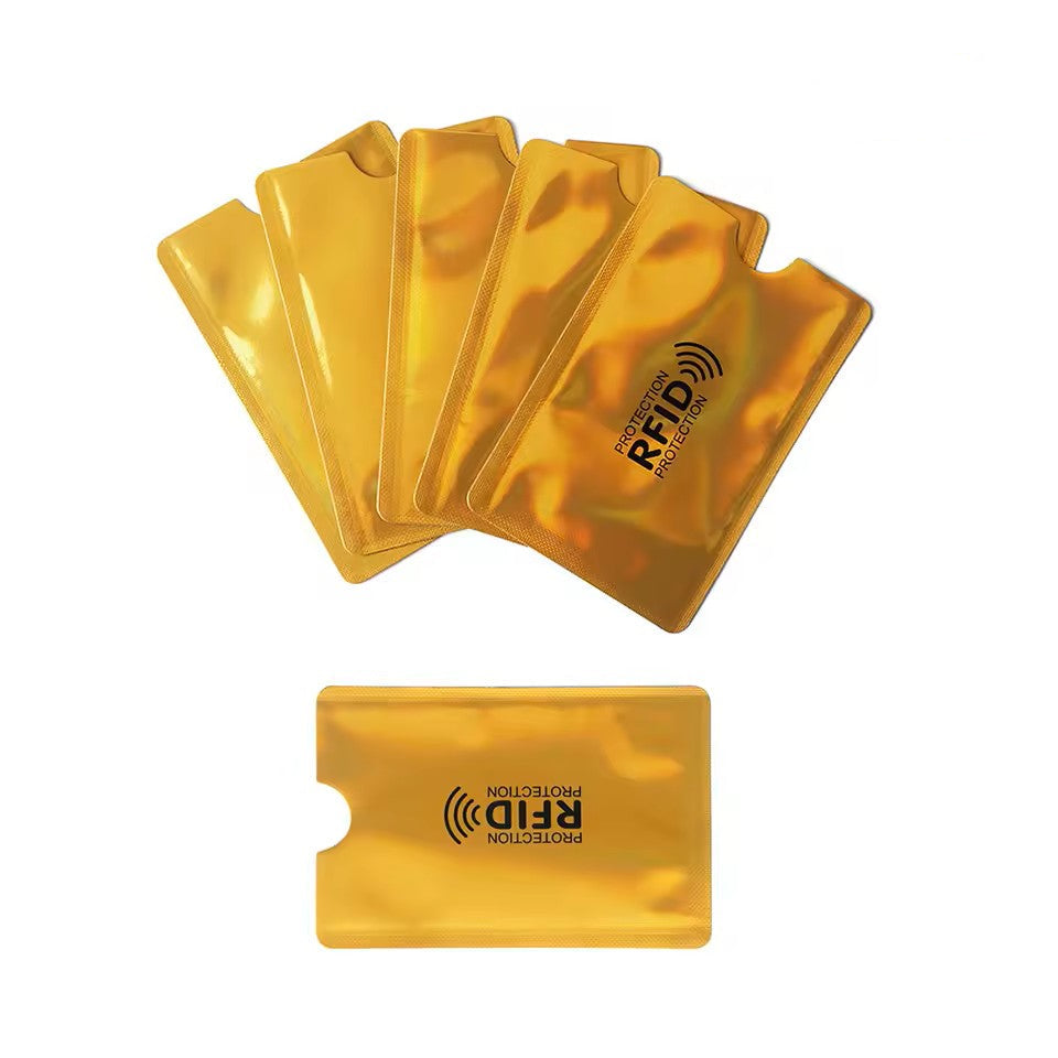 SafeSleeves™ - 5 creditcard hoesjes - beschermt wat telt.