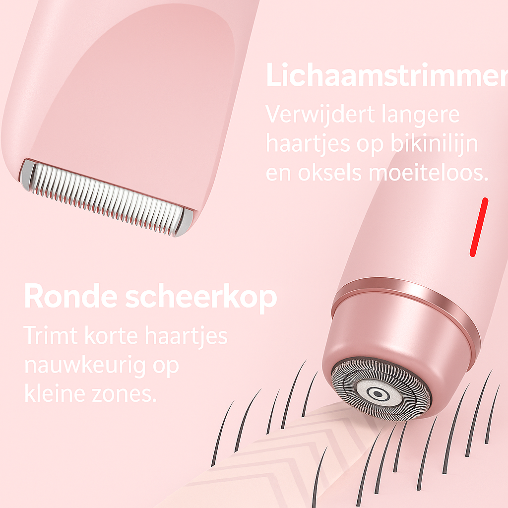 LadyLux - Zacht voor je huid, hard tegen irritatie en ingegroeide haartjes.