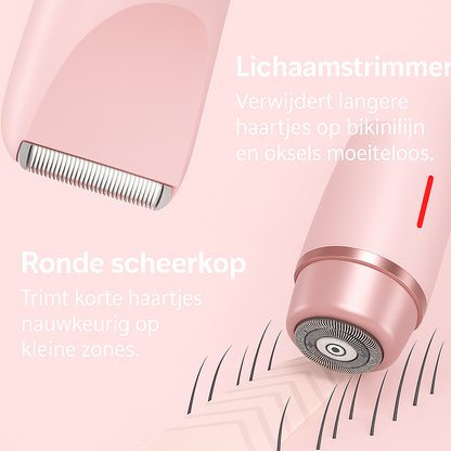 LadyLux - Zacht voor je huid, hard tegen irritatie en ingegroeide haartjes.