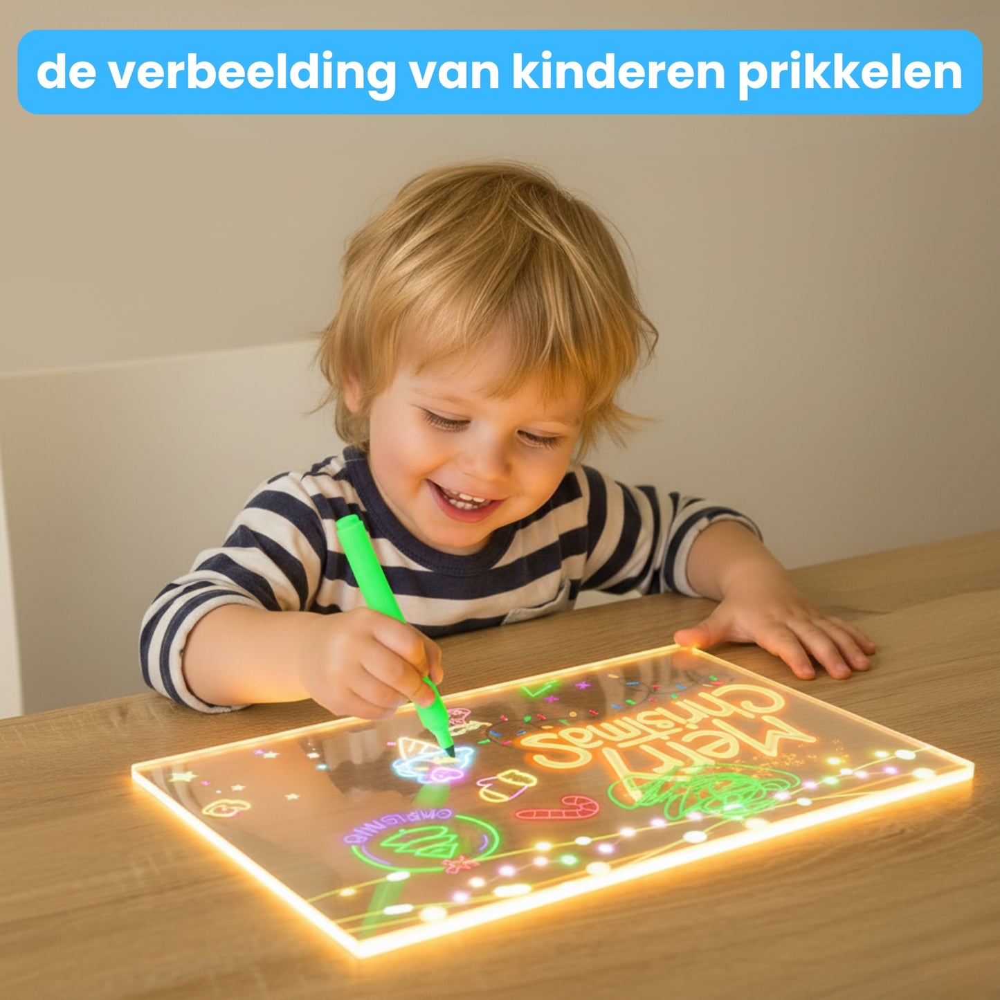 Lumaboard™ - Lichtgevende tekenpret voor de kleine kunstenaar(s)