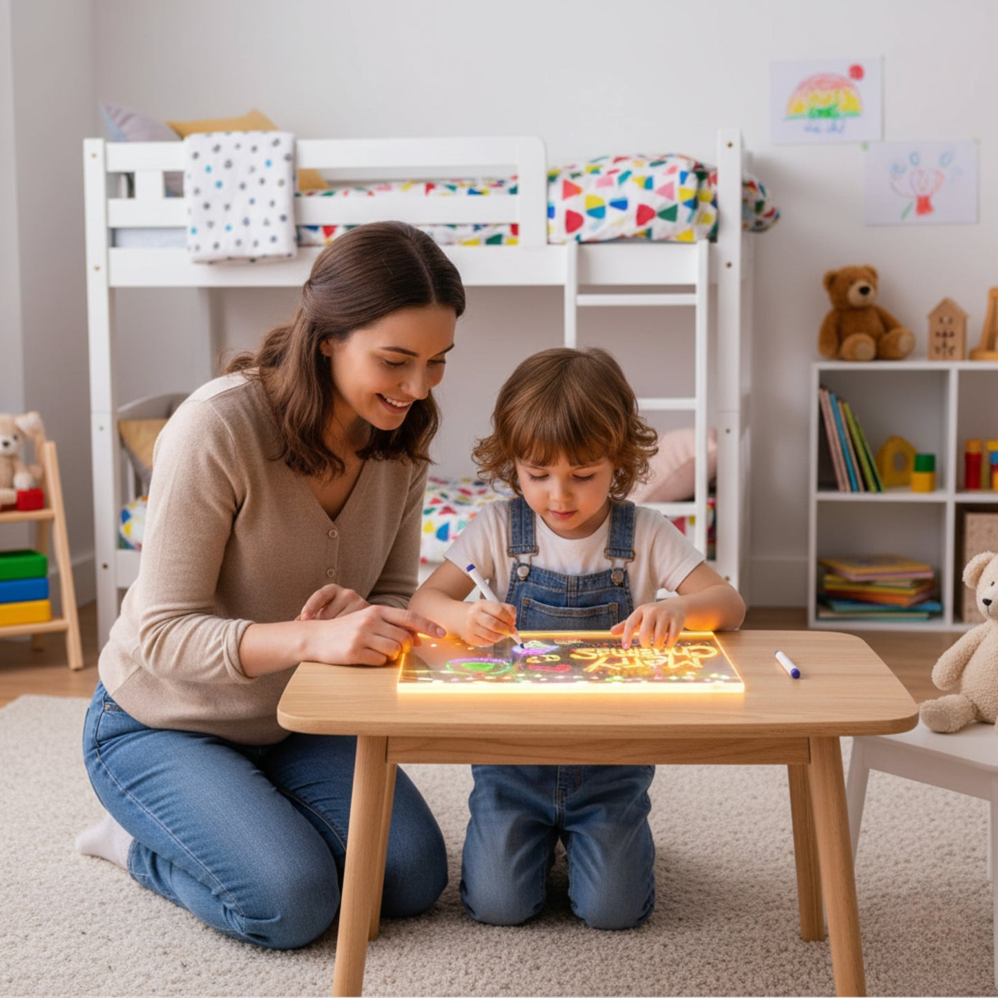 Lumaboard™ - Lichtgevende tekenpret voor de kleine kunstenaar(s)