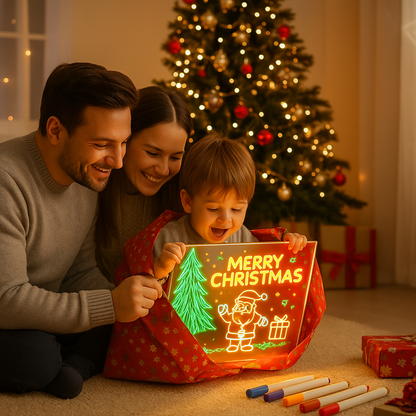 Lumaboard™ - Lichtgevende tekenpret voor de kleine kunstenaar(s)