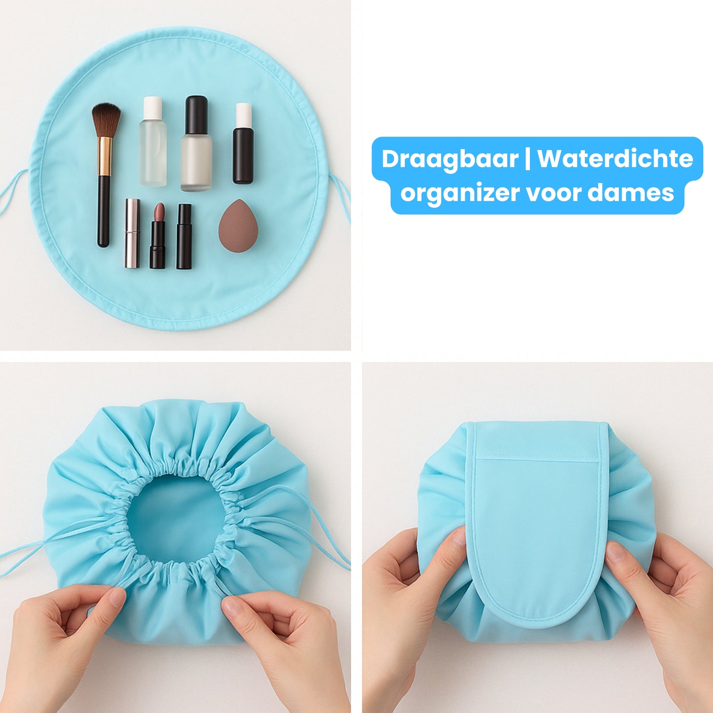 SMARTCARRY bag™- make-uptas voor de vrouw die voorbereid is