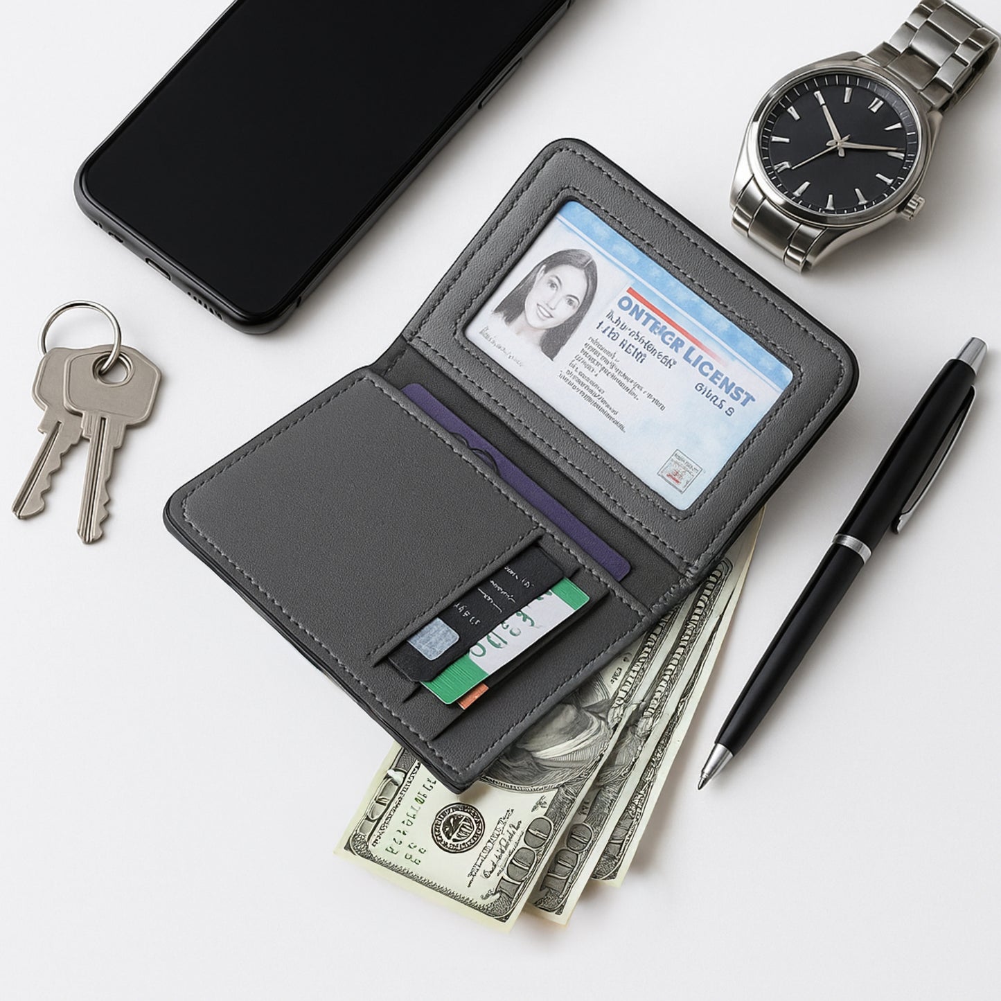 Bravon diba™ - Mannen portemonnee - sterk in stijl. Slim in functie.