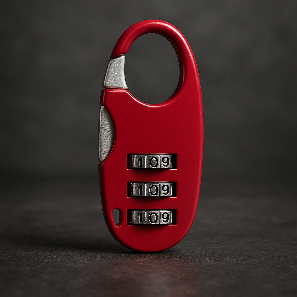 ZipLockr™ - Het ritssluiting cijfercombinatie slot