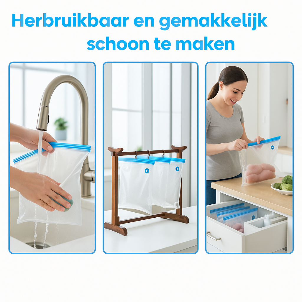 Vacuüm voedselzakken