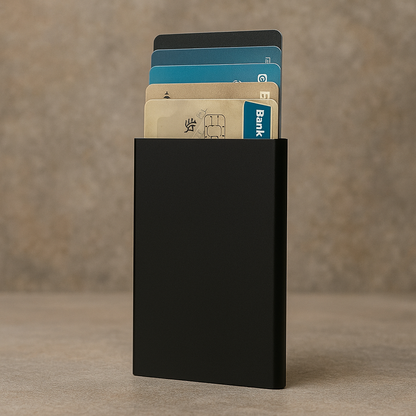 Cardian™ - De metalen creditcard houder - Slim, Sterk, veilig