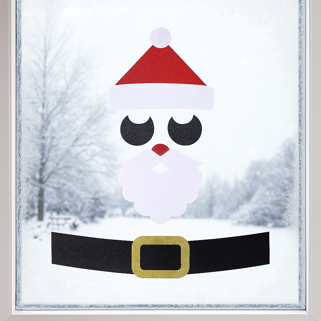 XmasDeco™ - Kerstmis raam en deur stickers - laat je huis stralen