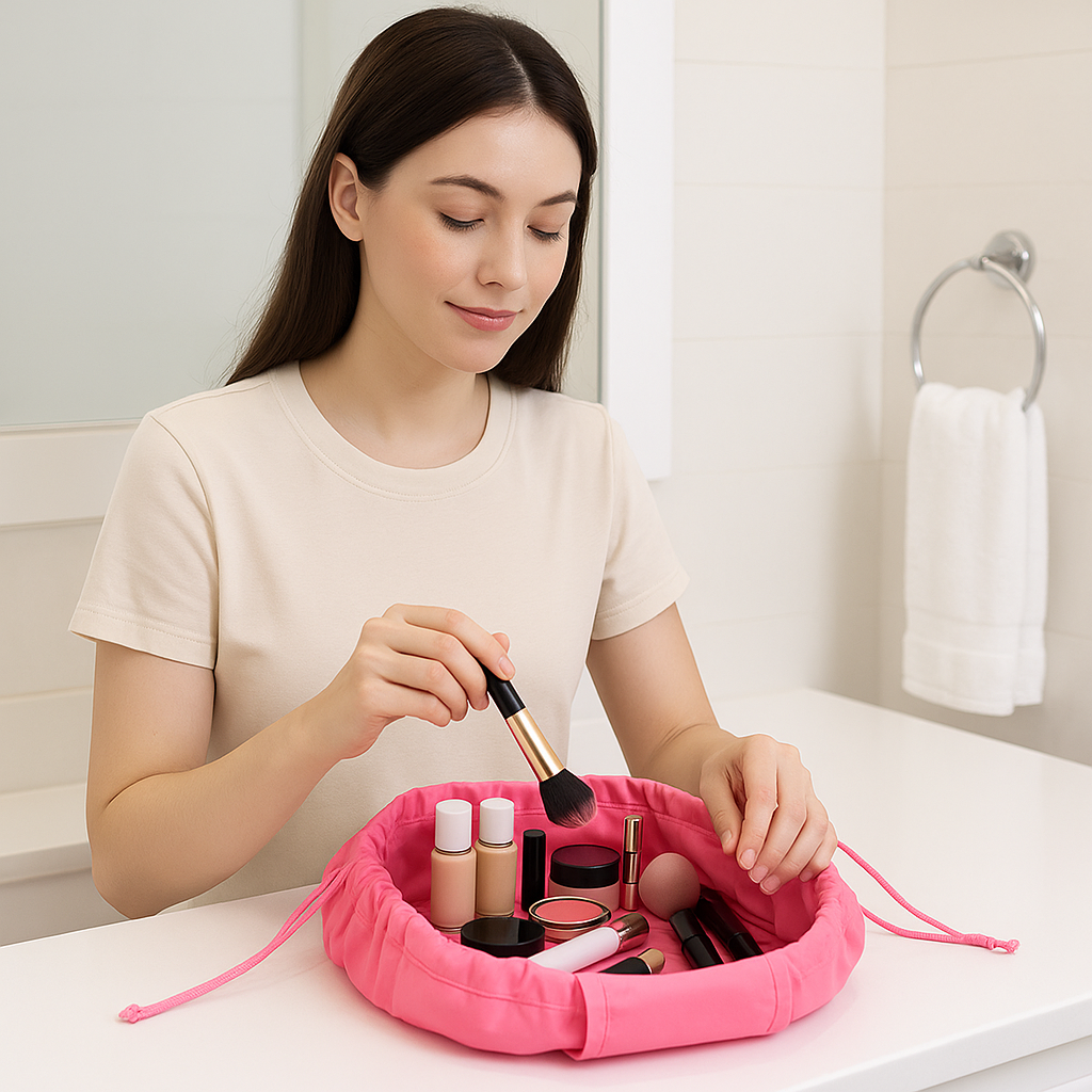 SMARTCARRY bag™- make-uptas voor de vrouw die voorbereid is