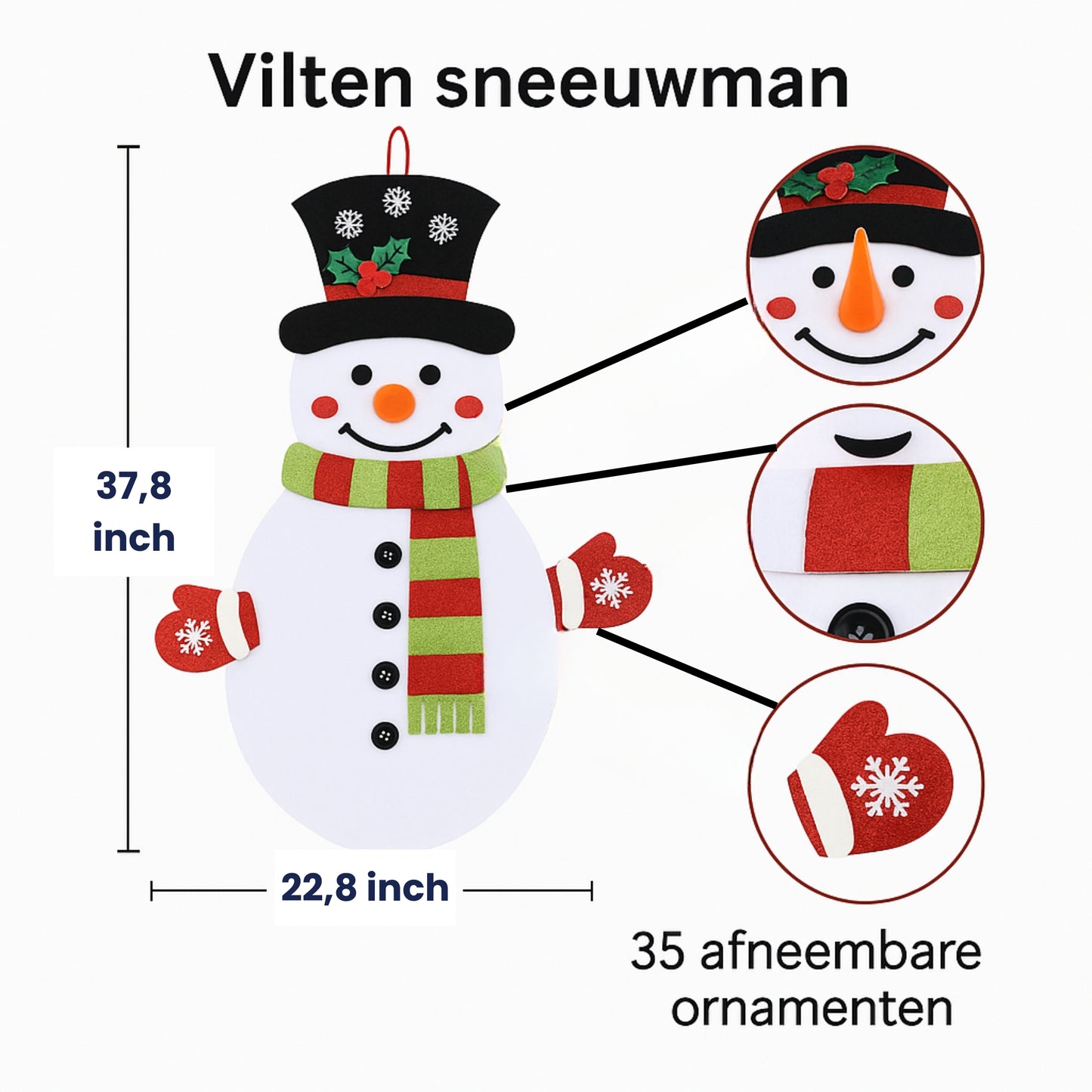 Snowbuddy™ - De sneeuwpop die nooit smelt